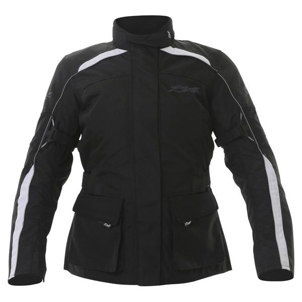 RST Diva II 1391 Ladies Black Textile Motorcycle Jacket Front                                                                                                                                                                                                  