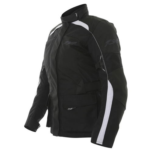 RST Diva II 1391 Ladies Black Textile Motorcycle Jacket Side                                                                                                                                                                                                   