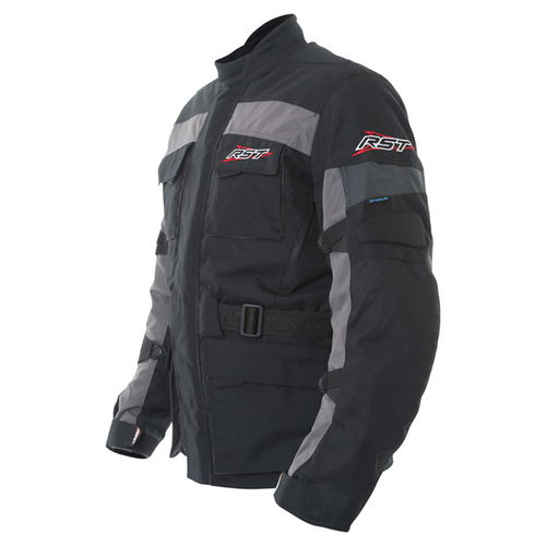 RST Alpha III 1084 Mens Black Textile Motorcycle Jacket Side                                                                                                                                                                                                   