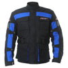 RST Alpha Iii 1084 Mens Black Blue Textile Motorcycle Jacket Front                                                                                                                                                                                             