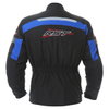 RST Alpha Iii 1084 Mens Black Blue Textile Motorcycle Jacket Back                                                                                                                                                                                              