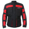 RST Alpha III 1084 Mens Black Red Textile Motorcycle Jacket Front                                                                                                                                                                                              