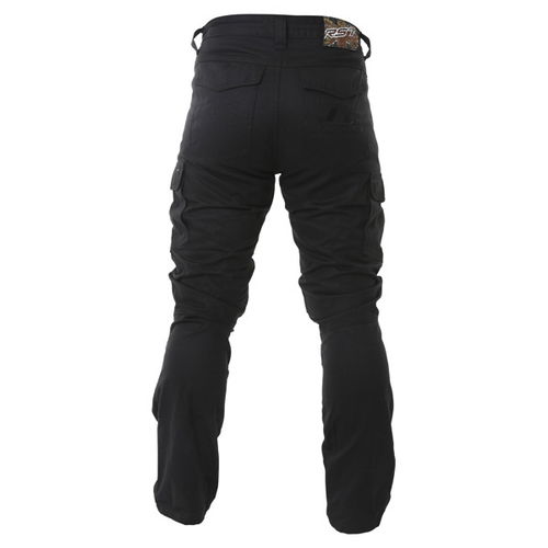 RST IOM TT 1683 Mens Black Aramid Motorcycle Cargos Rear                                                                                                                                                                                                       