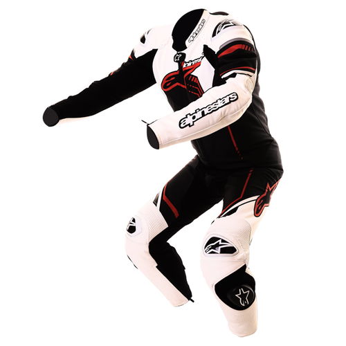 Alpinestars GP Plus 1pc 2016 Mens Black White Red Leather Motorcycle Suit Racing crouch                                                                                                                                                                        