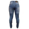 Red Route Sophia Kevlar Ladies Blue Denim Motorcycle Jeans Rear                                                                                                                                                                                                