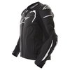 Alpinestars Gp Pro Black Leather Motorcycle Jacket Side                                                                                                                                                                                                        