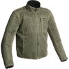 Bering Brody Khaki Textile Motorcycle Jacket Front                                                                                                                                                                                                             