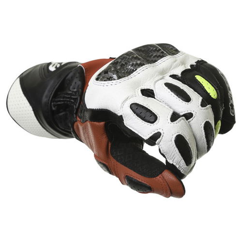 Alpinestars SP-2 Black White Yellow Red Motorcycle Gloves Knuckle                                                                                                                                                                                              