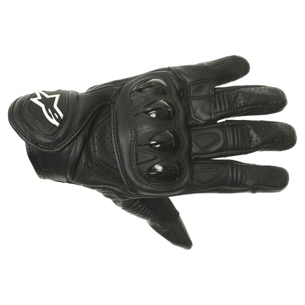 Alpinestars Celer Black Motorcycle Gloves Back                                                                                                                                                                                                                 