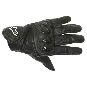 Alpinestars Celer Black Motorcycle Gloves Back                                                                                                                                                                                                                 