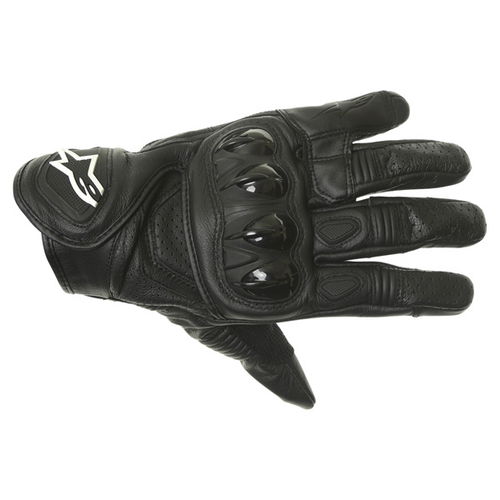 Alpinestars Celer Black Motorcycle Gloves Back                                                                                                                                                                                                                 