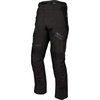 Bering Roller Black Textile Motorcycle Pants Front                                                                                                                                                                                                             