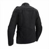 Bering Norris Black Motorcycle Jacket Back                                                                                                                                                                                                                     