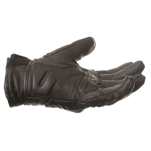 Klim Quest Short GoreTex Black Waterproof Motorcycle Gloves Little finger side                                                                                                                                                                                 