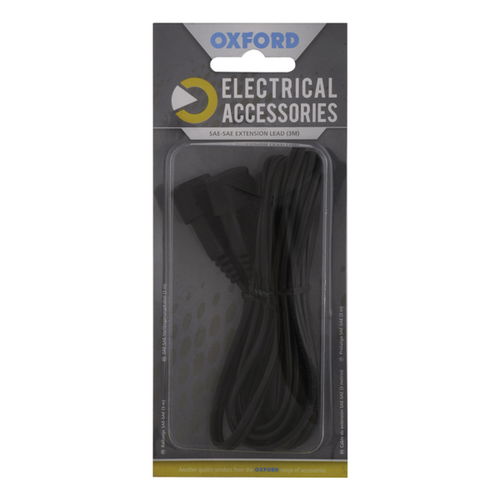 Oxford Products 3mtr extension lead SAE to SAE Pack                                                                                                                                                                                                            