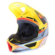 V1 Motif Helmet Yellow