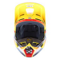V1 Motif Helmet Yellow