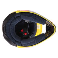 V1 Motif Helmet Yellow