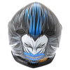 Vcan V127 Hollow Blue Full Face Motorcycle Helmet Back                                                                                                                                                                                                         