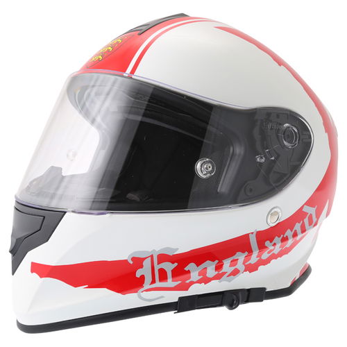 Vcan V127 England Full Face Motorcycle Helmet Front Left                                                                                                                                                                                                       