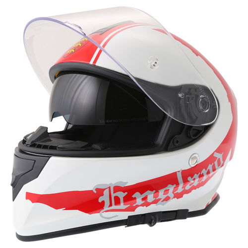 Vcan V127 England Full Face Motorcycle Helmet Open With Sun Visor                                                                                                                                                                                              