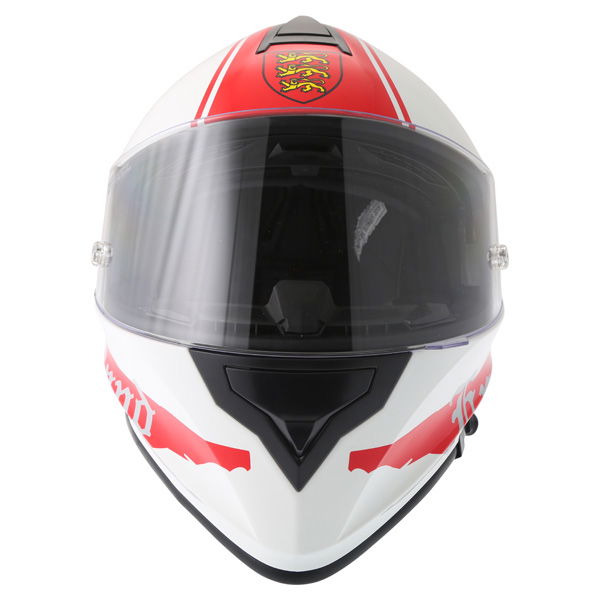 Vcan V127 England Full Face Motorcycle Helmet Front                                                                                                                                                                                                            