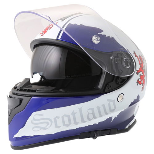 Vcan V127 Scotland Full Face Motorcycle Helmet Open With Sun Visor                                                                                                                                                                                             