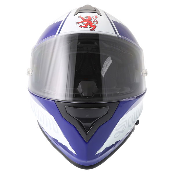 Vcan V127 Scotland Full Face Motorcycle Helmet Front                                                                                                                                                                                                           