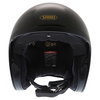 Shoei J-O Black Open Face Motorcycle Helmet Front                                                                                                                                                                                                              