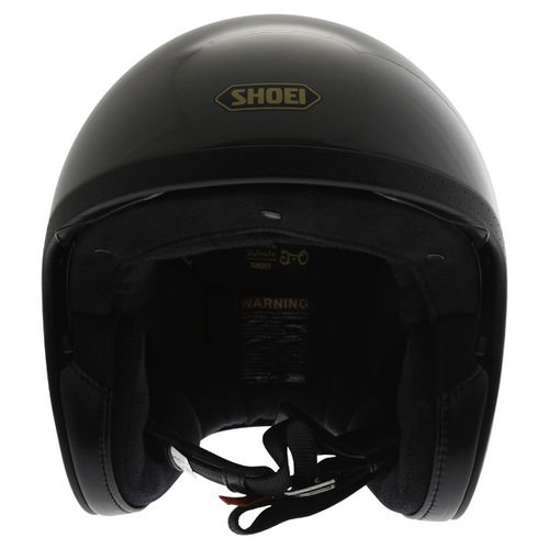 Shoei J-O Rat Grey Open Face Motorcycle Helmet Front                                                                                                                                                                                                           
