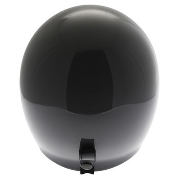 Shoei J-O Rat Grey Open Face Motorcycle Helmet Back                                                                                                                                                                                                            