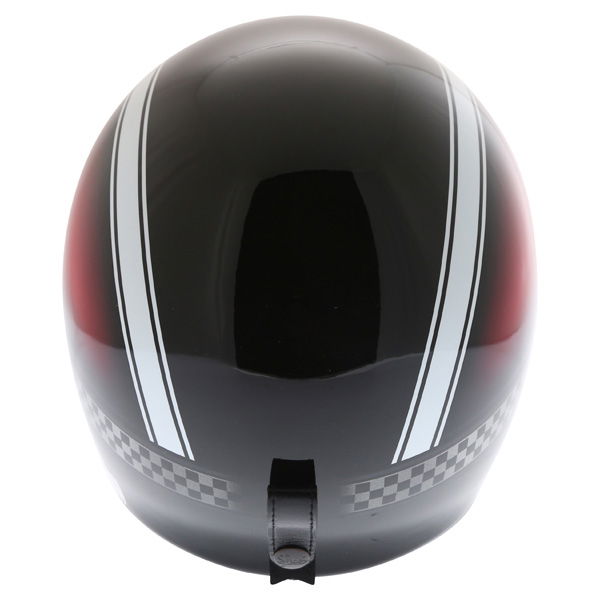 Shoei J-O Hawker TC-1 Open Face Motorcycle Helmet Back                                                                                                                                                                                                         