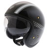 Shoei J-O Hawker TC-5 Open Face Motorcycle Helmet Visor down                                                                                                                                                                                                   