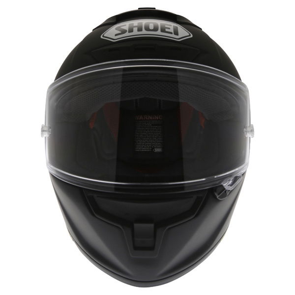 Shoei X-Spirit 3 Matt Black Full Face Motorcycle Helmet Front                                                                                                                                                                                                  