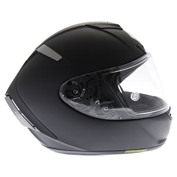 Shoei X-Spirit 3 Matt Black Full Face Motorcycle Helmet Right side                                                                                                                                                                                             