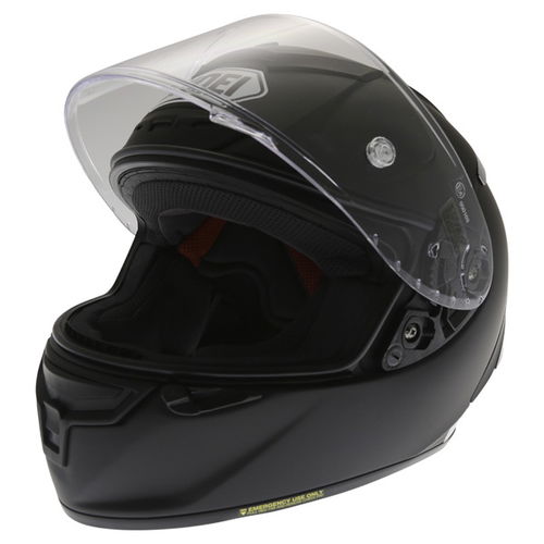 Shoei X-Spirit 3 Matt Black Full Face Motorcycle Helmet Open                                                                                                                                                                                                   