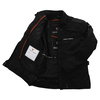 Frank Thomas Violet Ladies Black Textile Motorcycle Jacket Inside                                                                                                                                                                                              