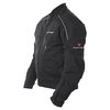 Frank Thomas Porto Mens Black Textile Motorcycle Jacket Side                                                                                                                                                                                                   