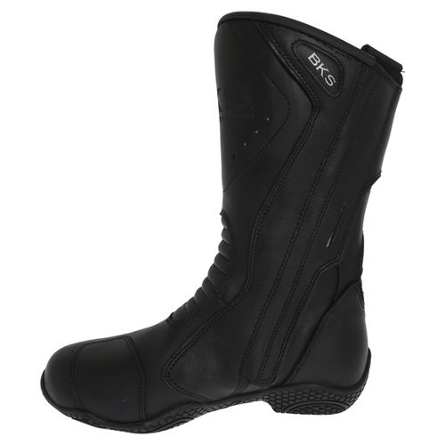 BKS BKB008 Alice Black Ladies Motorcycle Boots Inside leg                                                                                                                                                                                                      