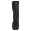 BKS BKB007 Sarah Black Ladies Motorcycle Boots Front                                                                                                                                                                                                           