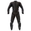 RST R-16 1067 Mens Black Leather Motorcycle Suit Front                                                                                                                                                                                                         