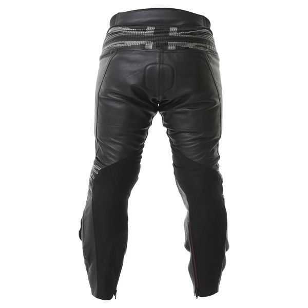 Wolf 2402 Nimbus-K Black Leather Motorcycle Jeans Rear                                                                                                                                                                                                         