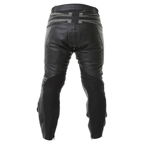 Wolf 2402 Nimbus-K Black Leather Motorcycle Jeans Rear                                                                                                                                                                                                         