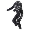Alpinestars Orbiter 2 piece Mens Black White Leather Motorcycle Suit Racing crouch                                                                                                                                                                             