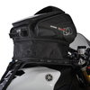 Oxford Products S30R Tank Bag Strap On Black Black