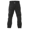 Wolf 2431 Tec Tour Outlast Mens Black Textile Motorcycle Pants Front                                                                                                                                                                                           