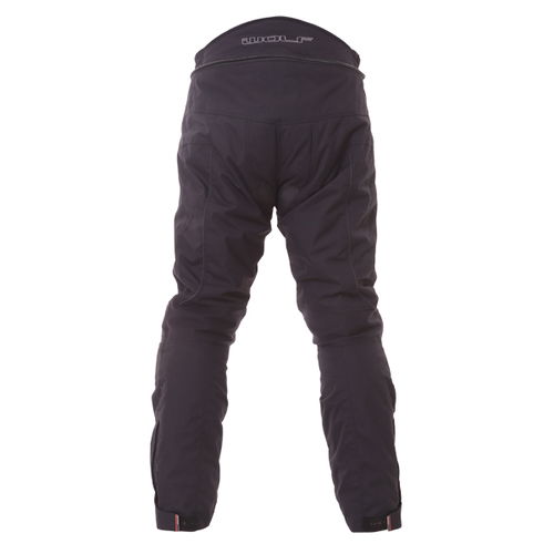 Wolf 2451 Freestyle II Mens Black Textile Motorcycle Pants Rear                                                                                                                                                                                                