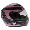 Frank Thomas FT36 Pink G1 Ladies Full Face Motorcycle Helmet Right Side                                                                                                                                                                                        