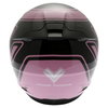 Frank Thomas FT36 Pink G1 Ladies Full Face Motorcycle Helmet Back                                                                                                                                                                                              