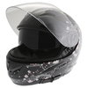 Frank Thomas FT36SV Cherry Black Ladies Full Face Motorcycle Helmet Open With Sun Visor                                                                                                                                                                        
